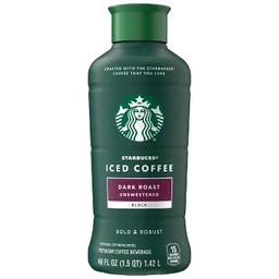 Starbucks Discoveries Starbucks Unsweetened Dark Roast Iced Coffee  48 fl oz