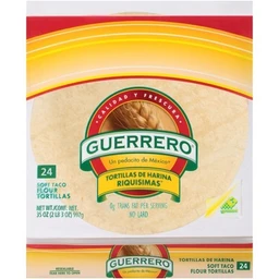 Guerrero GUERRERO Flour 24ct 35oz Taco Riquma