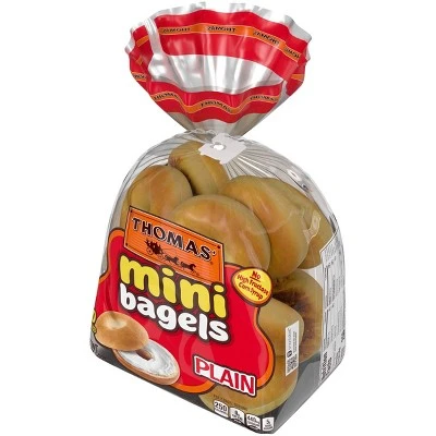 Thomas' Plain Mini Bagels  15oz