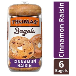 Thomas Thomas' Bagels, Cinnamon Raisin