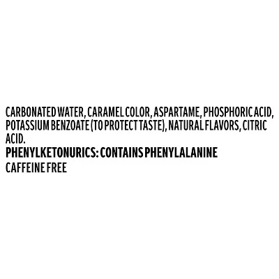Diet Coke Caffeine Free Soda Soft Drink, 2 Liters