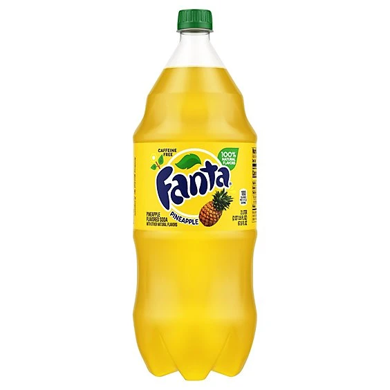 Fanta Pineapple Soda 2 L Bottle