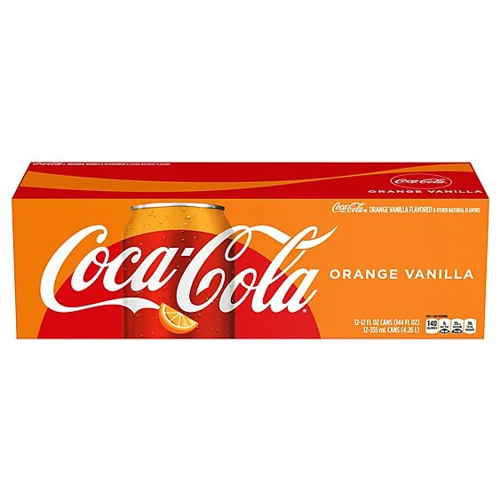 Coca Cola Orange Vanilla Coke, Orange Vanilla