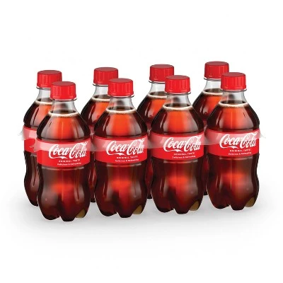 Coca Cola 8pk/12 fl oz Bottles