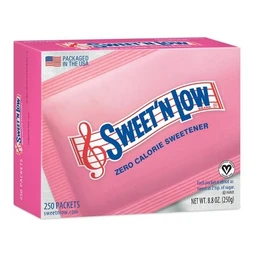 Sweet'N Low Sweet'N Low Zero Calorie Sweetener Packets  250/8.75oz