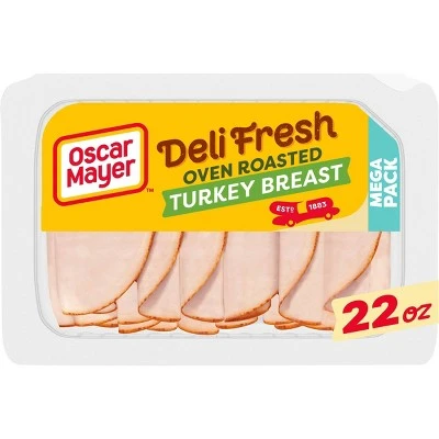 Oscar Mayer Deli Fresh Oven Roasted Turkey Breast  22oz