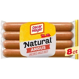 Oscar Mayer Oscar Mayer Selects Natural Angus Beef Uncured Beef Franks 14oz