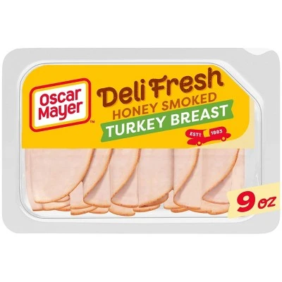 Oscar Mayer Deli Fresh Honey Smoked Turkey Breast  9oz