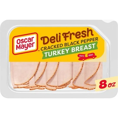 Oscar Mayer Deli Fresh Cracked Black Pepper Turkey  8oz