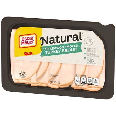 Oscar Mayer Natural Applewood Smoked Turkey Breast  8oz