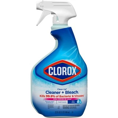 Clorox Clean Up All Purpose Cleaner with Bleach Spray Bottle Fresh Scent 32 oz