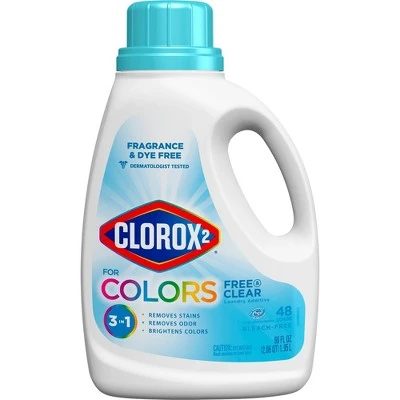Clorox 2 Laundry Stain Remover & Color Booster  Free & Clear