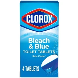 Clorox Clorox Automatic Toilet Bowl Cleaner Tablets Bleach & Blue Rain Clean 2.47oz Each/4ct