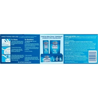 Clorox ToiletWand Disinfecting Refills Disposable Wand Heads 10ct