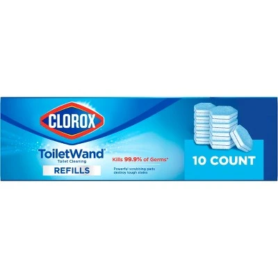 Clorox ToiletWand Disinfecting Refills Disposable Wand Heads 10ct