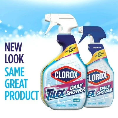 Clorox Plus Tilex Daily Shower Cleaner Spray Bottle  32oz