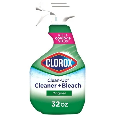 Clorox Clean Up All Purpose Cleaner with Bleach Spray Bottle Original 32 oz