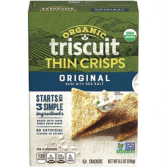 Triscuit Original Thin Crisps Crackers  6.5oz