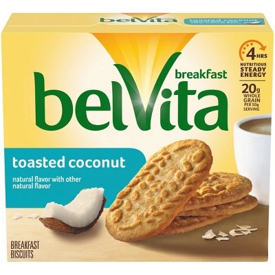 belVita Toasted Coconut Breakfast Biscuits  5ct