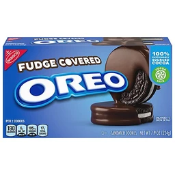 Oreo Oreo Fudge Covered Cookies  7.9oz