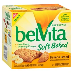 BelVita Belvita Breakfast Soft Baked Breakfast Biscuits, Banana Bread