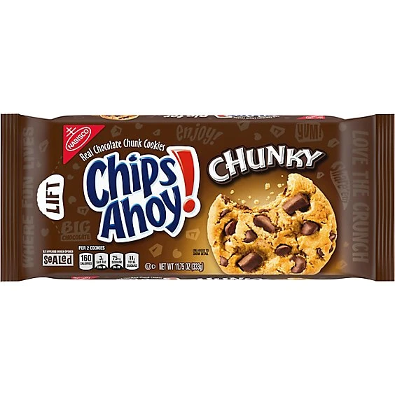 Chips Ahoy! Chunky Chocolate Chip Cookies  11.75oz