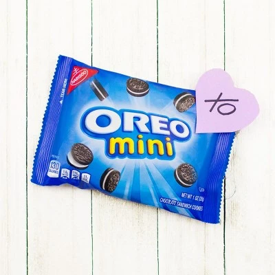 Oreo Mini Chocolate Sandwich Cookies  Snack Pack  12oz / 12ct