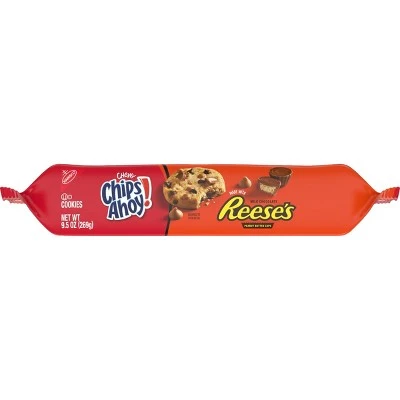 Chips Ahoy! Chewy Chocolate Chip Cookies With Reese's Peanut Butter Cups 9.5oz