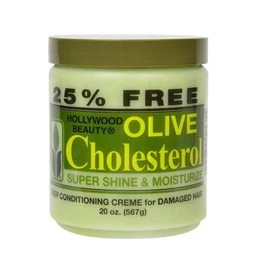 Hollywood Hollywood Beauty Olive Cholesterol Deep Conditioning Creme for Damaged Hair  20oz