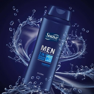 Suave Professionals Men 2 in 1 Shampoo & Conditioner (2014 formulation)