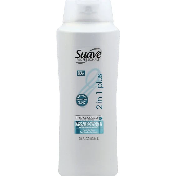 Suave Professionals 2 in 1 pH Balanced Shampoo & Conditioner  28 fl oz