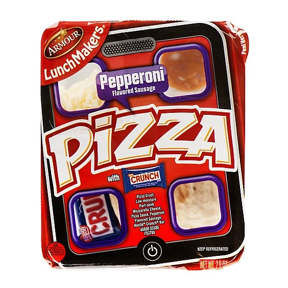 Armour LunchMakers Pepperoni Pizza  2.67oz