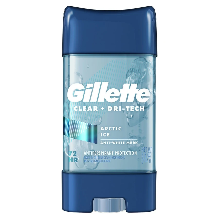 Gillette Arctic Ice Clear Gel Antiperspirant & Deodorant  3.8oz