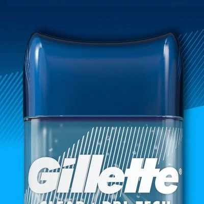 Gillette 3x Triple Protection System Clear Gel Antiperspirant & Deodorant, Cool Wave (old formulati