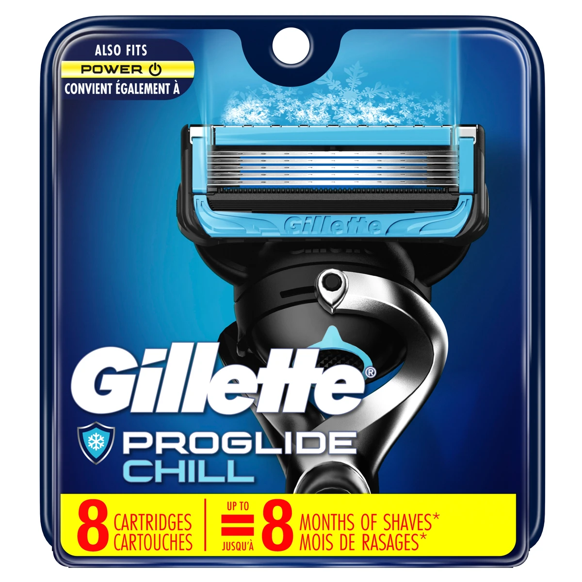 Gillette ProGlide Chill Men's Razor Blade Refills