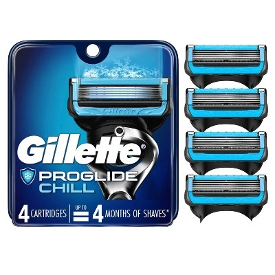 Gillette ProGlide Chill Men's Razor Blade Refills