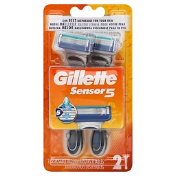 Gillette Gillette Sensor5 Men's Disposable Razors  2ct