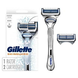 Gillette Gillette SkinGuard Men's Razor 1 Handle + 2 Razor Blade Refills