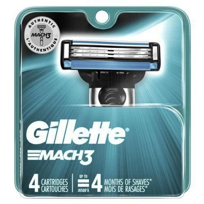 Gillette Mach3 Men's Razor Blade Refills