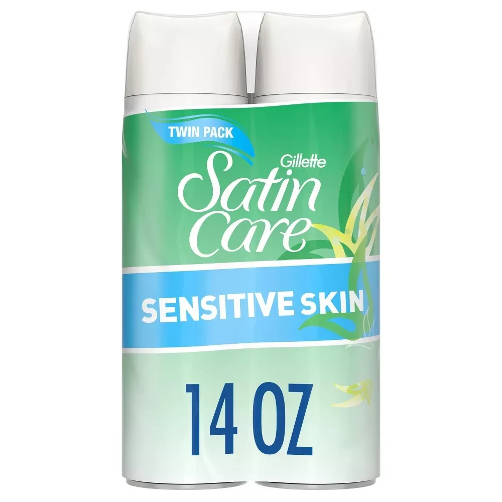 Gillette Satin Care Sensitive Skin Shave Gel With Aloe Vera