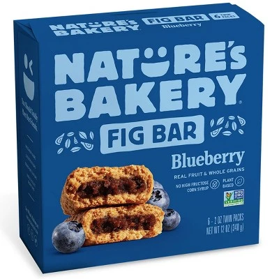 Nature's Bakery Stone Ground Wheat Fig Bar, Blueberry