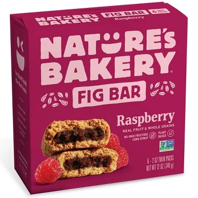 Nature's Bakery Raspberry Fig Bar 6ct