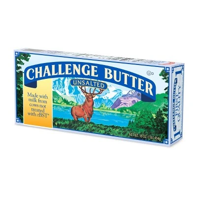 Challenge Unsalted Butter  1lb