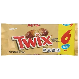 Twix Twix Snack Time Chocolate Candy Bars 3.28oz