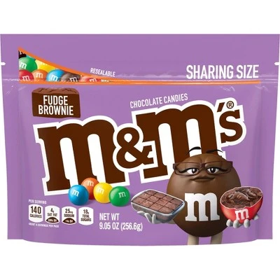 M&m's Fudge Brownie Chocolate Candies, Fudge Brownie