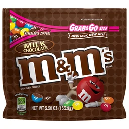 M&M's M&M's Grab & Go Milk Chocolate Candies  5.5oz