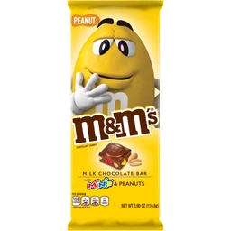 M&M's M&M'S Peanut & Minis Milk Chocolate Candy Bar 4oz