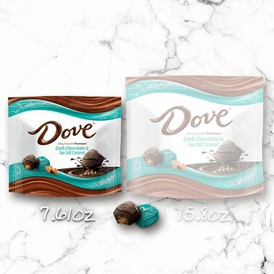 Dove Promises Dark Chocolate & Sea Salt Caramel Candies  7.6oz
