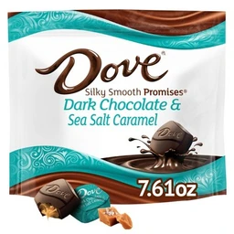Dove Chocolate Dove Promises Dark Chocolate & Sea Salt Caramel Candies  7.6oz