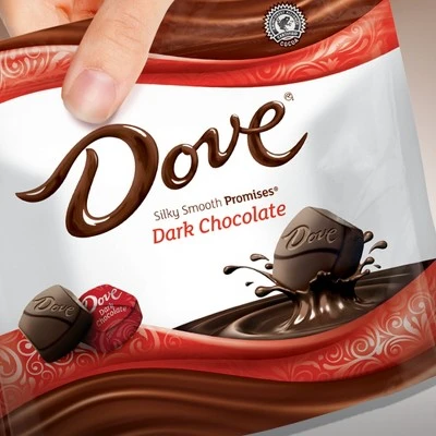 Dove Promises Dark Chocolate Candies  9oz